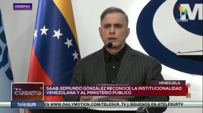 Te Lo Cuento 05-09: Fiscal General de Venezuela ratificó la citación al excandidato Edmundo González