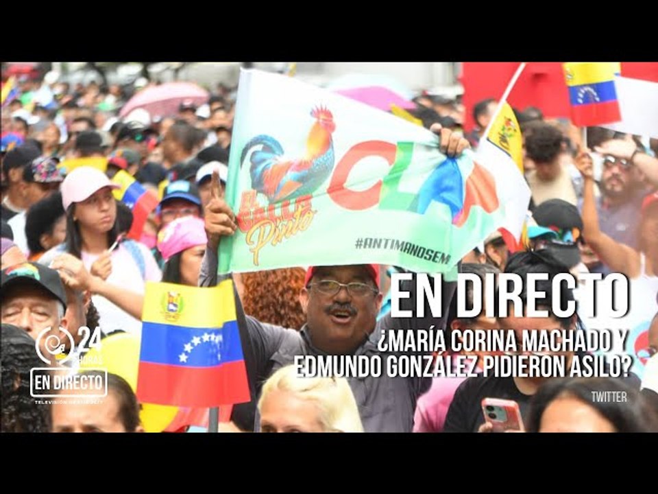 EN DIRECTO I ¿María Corina Machado y Edmundo González pidieron asilo?