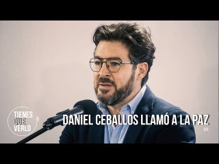 “Solo busca deslegitimar al adversario”: Daniel Ceballos llamó a la paz desde el TSJ