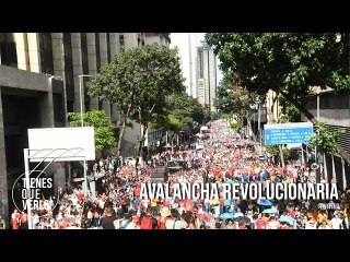 Avalancha revolucionaria colapsó calles y avenidas de Caracas este sábado 3A