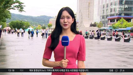 [날씨]늦더위 계속…밤까지 곳곳 소나기
