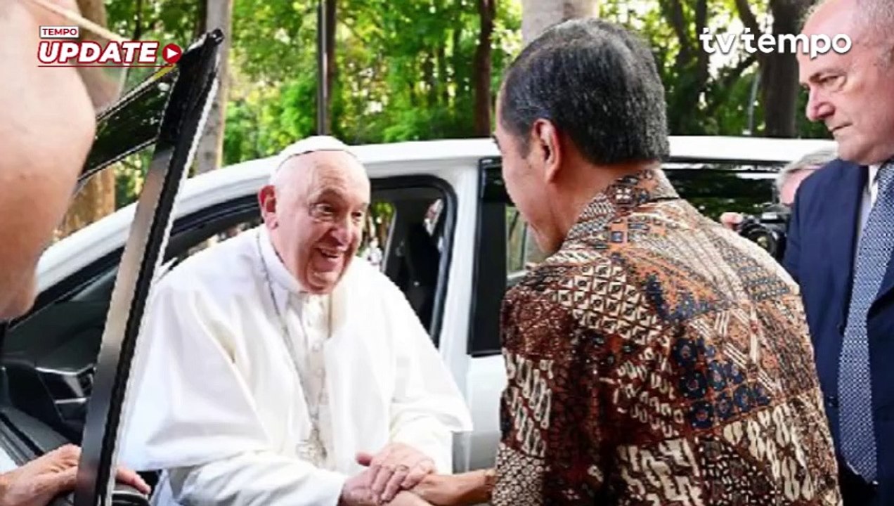 Akhiri Kunjungan, Paus Fransiskus Ucapkan Terima Kasih Atas Sambutan Masyarakat Indonesia