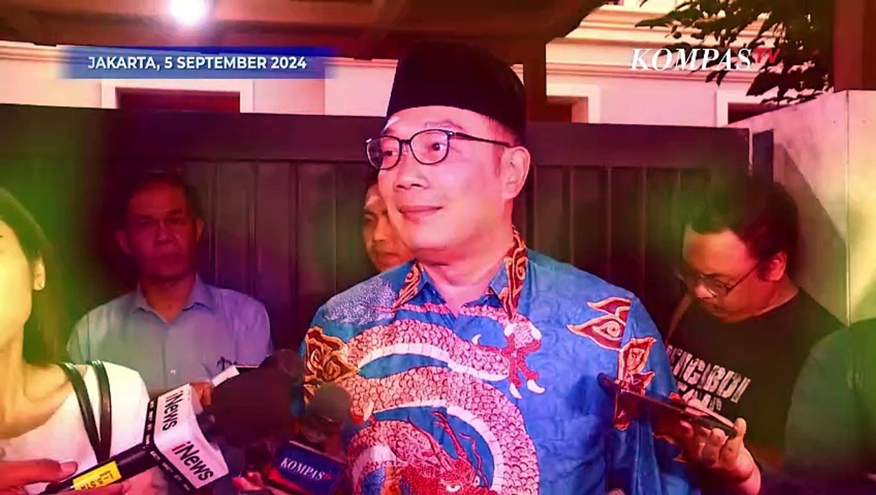 Ridwan Kamil Tepis Ajak Jusuf Kalla Gabung Timses di Pilkada Jakarta: Beliau Guru Bangsa