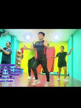 AAYO TEEJAKO LAHAR |Teej Song| Melina Rai Prisma & Princy Khatiwada (Twinny Girls) ft.Manoj(RASKIN) zin 117 Zumba fitness dance zin volume 117