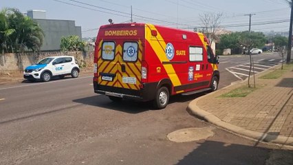 Mulher sofre fratura após cair em residência na rua Fortaleza