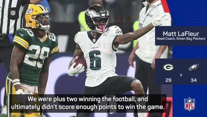 LaFleur frustrated with 'sloppy' Packers loss