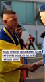 Medal winning Ukrainian veteran empowers disabled soldiers through sport