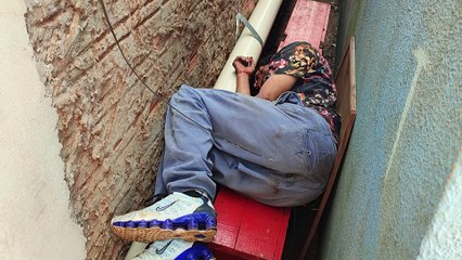 Vítima de agressão é socorrida na Avenida Piquiri