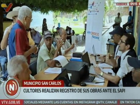 Cojedes | Cultores y cultoras registraron sus obras en la cuarta jornada del SAPI