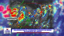 Panayam kay Weather Specialist II Ana Clauren-Jorda ng PAGASA kaugnay sa dalawang bagyo, na posibleng pumasok sa bansa sa susunod na linggo