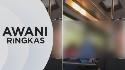 AWANI Ringkas: Rakam video pelajar naik bas