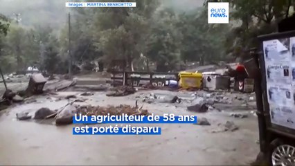 Les précipitations ravagent le nord de l'Italie