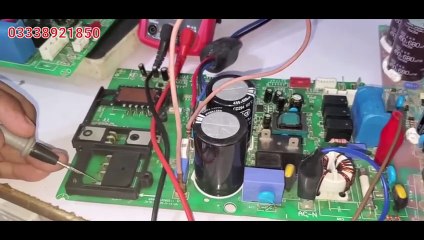 How Solve the Problem Orient DC inverter AC error E5 #orientdcinverter #orientepetrolero #reactor