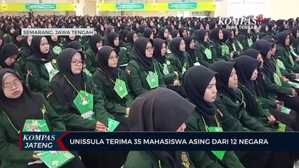 Unissula Terima 35 Mahasiswa Asing dari 12 Negara