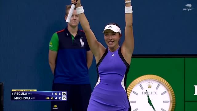 Pegula into maiden Grand Slam final after comeback win