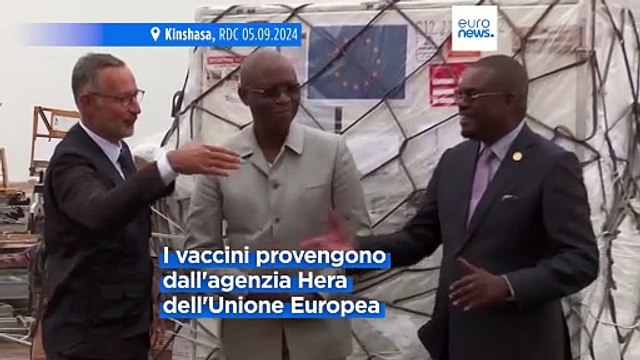 Vaiolo delle scimmie: consegnati i primi vaccini dell'Ue alla Repubblica Democratica del Congo