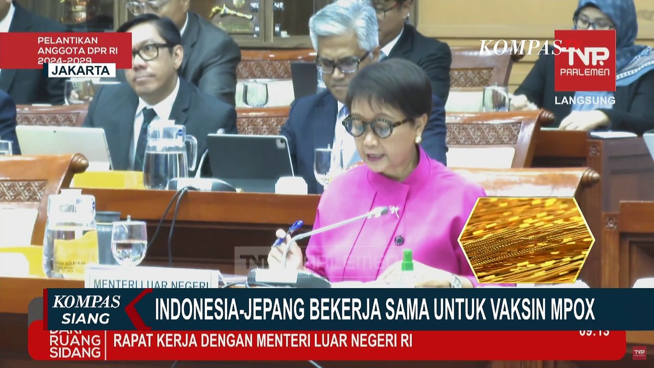 Menlu Retno Marsudi Sampaikan Kerja Sama Indonesia-Jepang Vaksin Mpox, Sebut Sudah Ada 1.600 Dosis