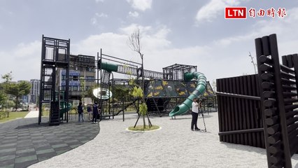 全國首座裝甲戰車造型遊具明天在湖口開幕🚀