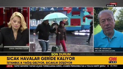İstanbul’a yağış geliyor, sıcaklık düşüyor! Uzman isimden detaylar...  | Video