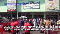 Kala Presiden Jokowi Gunakan Megafon Pamit ke Warga Jelang Berakhirnya Masa Jabatan