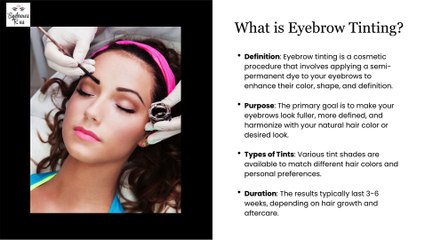 Eyebrow Tinting Services in Las Vegas What to Expect