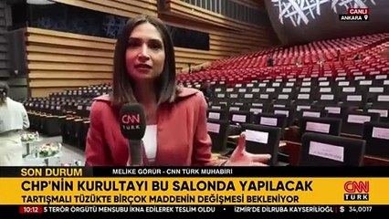 Kemal Kılıçdaroğlu, CHP tüzük kurultayına katılacak mı? Salondaki sehpa detayına dikkat!