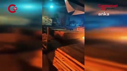 Reşit Kibar'ı öldüren zanlının akrabasına ait atölye ateşe verildi