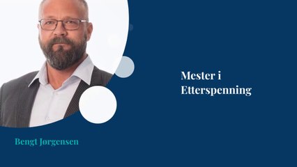 Hvordan Etterspenning Forsterker Kaier: En Innsikt med Bengt Jørgensen