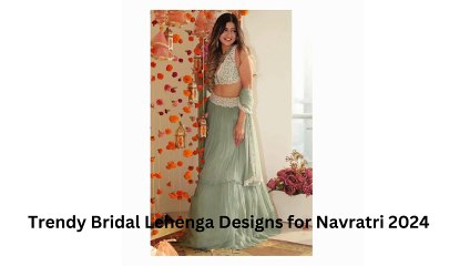 Stunning Designer Bridal Lehenga Cholis for Weddings