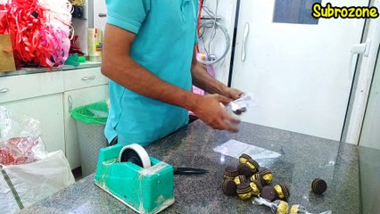 DIY Heart-Shaped Rose & Chocolate Bouquet for Lover on Anniversary | Subrata Parali