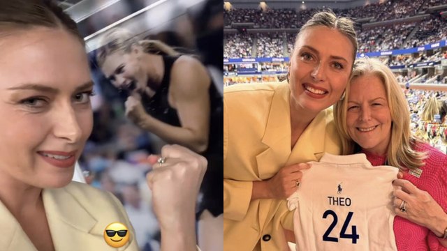 Tennis - US Open 2024 : Former winner Maria Sharapova had a great time in New York!