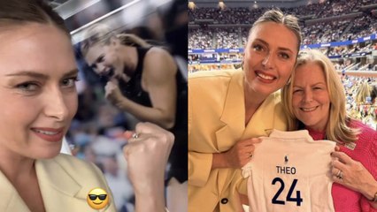 Tennis - US Open 2024 : Former winner Maria Sharapova had a great time in New York!