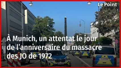 À Munich, un attentat le jour de l’anniversaire du massacre des JO de 1972  