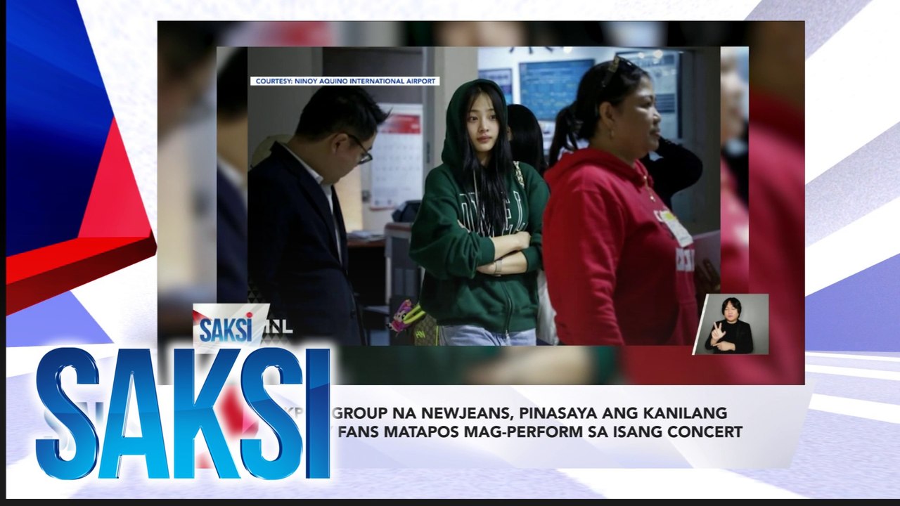SAKSI Recap: KPop group na Newjeans, pinasaya ang kanilang pinoy fans matapos mag-perform sa isang concert (Originally aired on Sept. 5, 2024 )