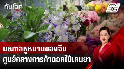 มณฑลหูหนานของจีนกลายเป็นศูนย์กลางการค้าดอกไม้เคนยา | ทันโลก DAILY | 6 ก.ย. 67