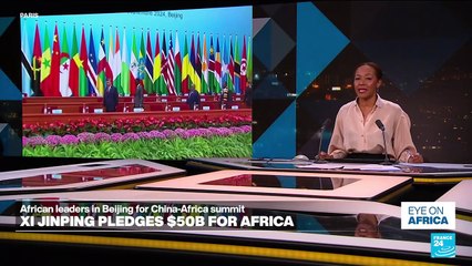 China's Xi promises $50 billion for Africa over next three years