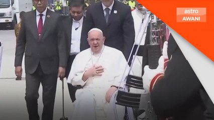 Pope Francis berangkat ke Papua New Guinea