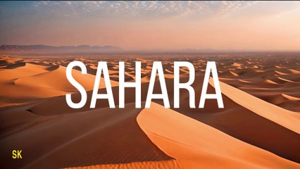 SAHARA DESERT 4K 60FPS DRONE VIDEO || SAHARA 4K VIDEO WITH RELAXING SOUND ..