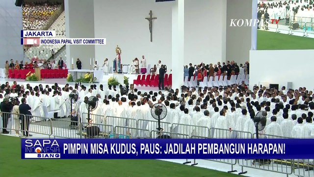 Begini Pesan Paus Fransiskus dalam Khotbah Misa Akbar, Ingatkan Umat Selalu Menabur Kasih