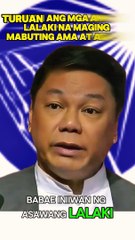 TURUAN ANG MGA ANAK NA LALAKI NA MAGING MABUTING AMA AT ASAWA