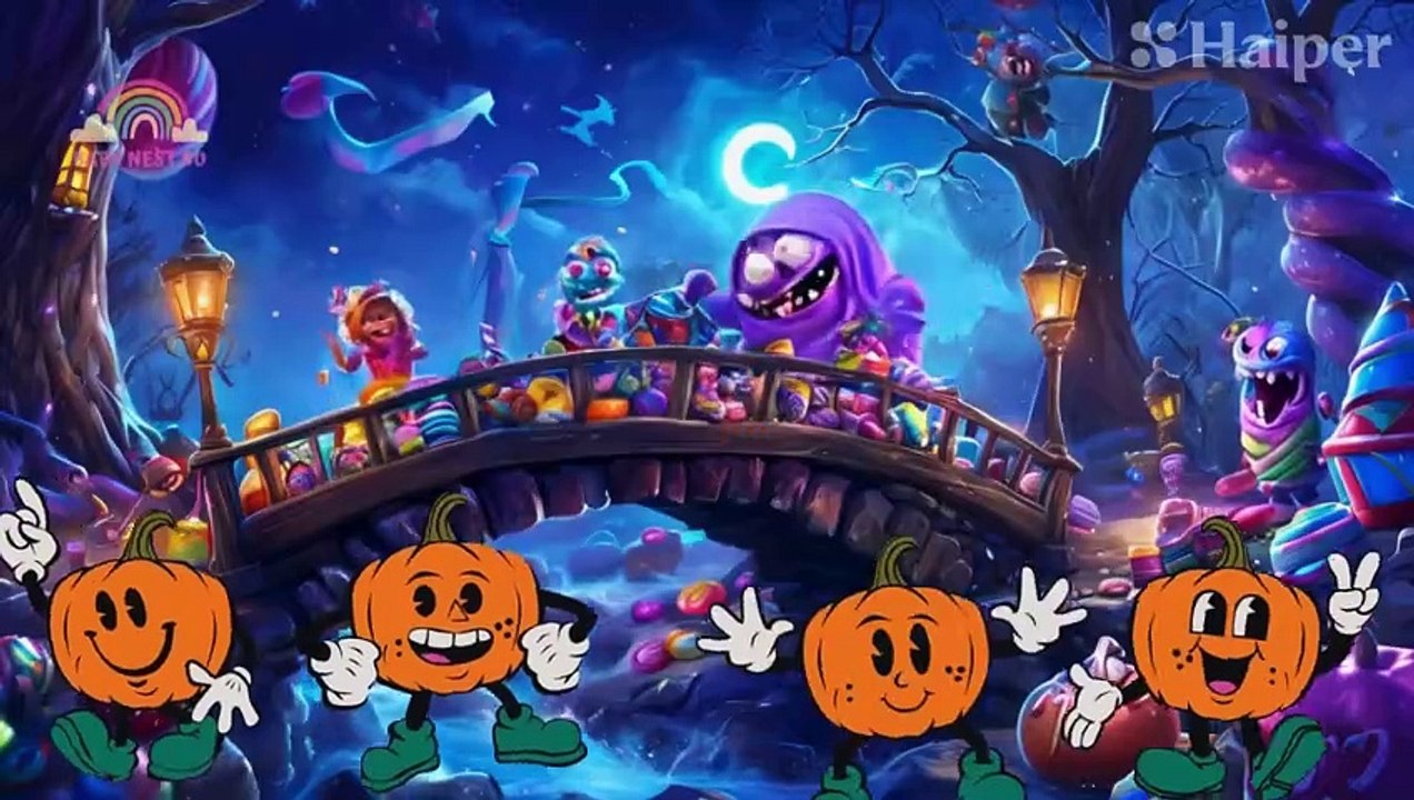Halloween Hit Songs for Kids, Kids Halloween Fun Songs, Halloween Songs
