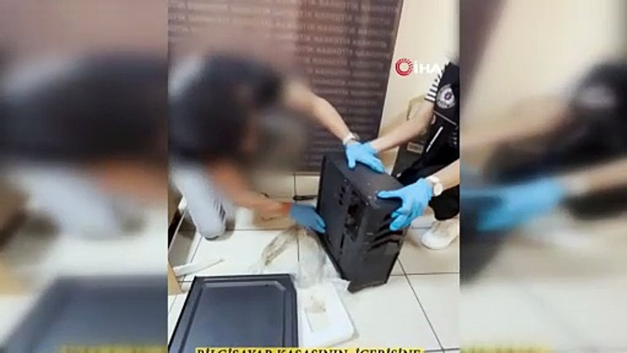 Bilgisayar Kasalarında Uyuşturucu Sevkiyatı!