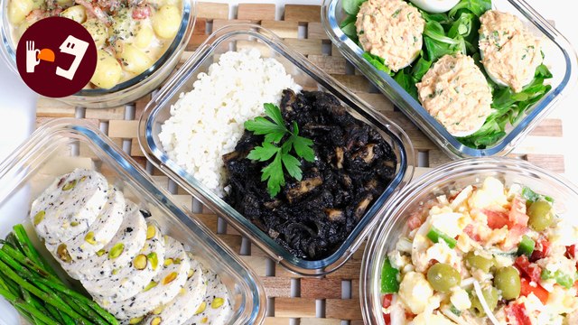 Menu SEMANAL FACIL de VERANO | Recetas de Ensalada campera, ñoquis, calamares en su tinta y más