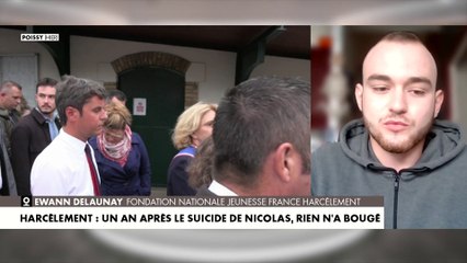 Harcèlement : un an après le suicide de Nicolas «rien n'a changé»