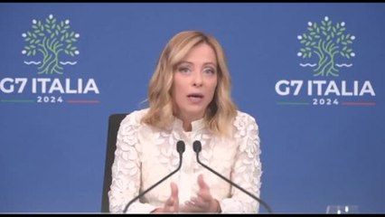 G7, Meloni: difende libertà seguendo indicazioni Parlamenti