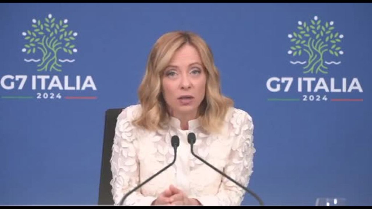 G7, Meloni: serve un nuovo approccio, l'Occidente non è fortezza
