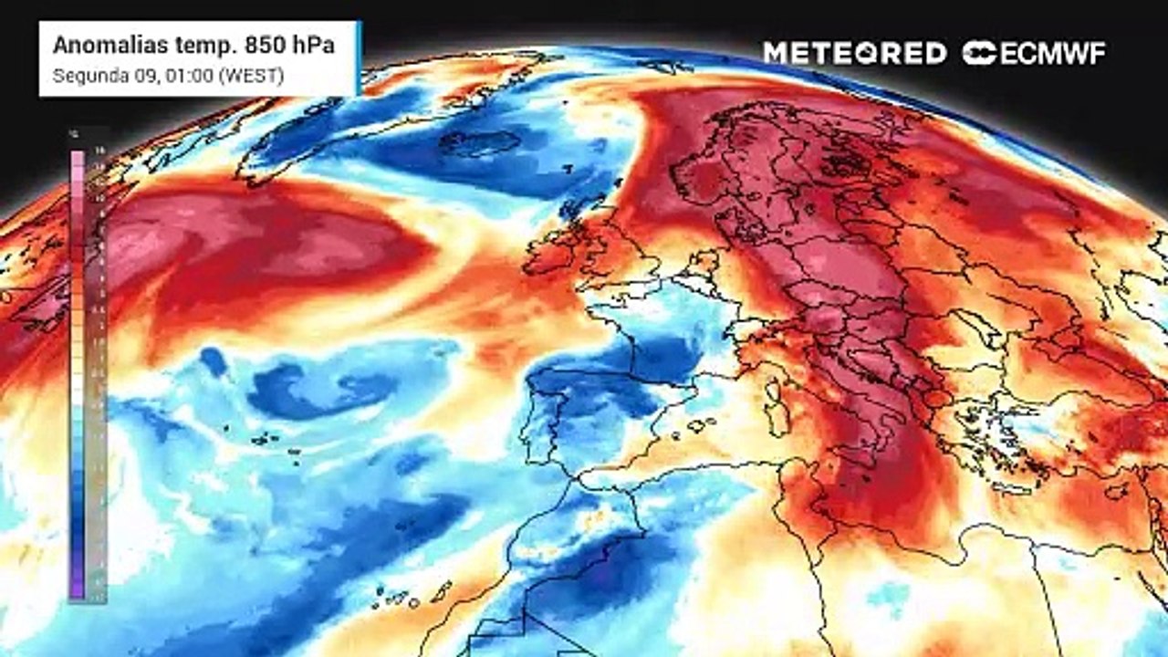 Após estes dias de chuva, eis a tendência do tempo em Portugal para a próxima semana segundo os mapas da Meteored