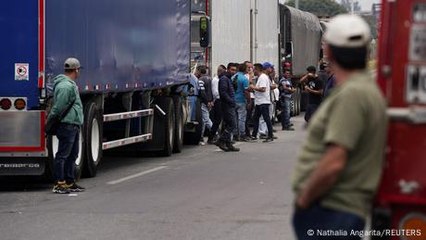 Colombian truckers blockade cities over diesel price hike