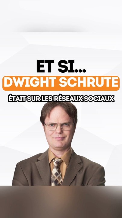 Imagine Dwight Schrute de The Office sur les réseaux sociaux !