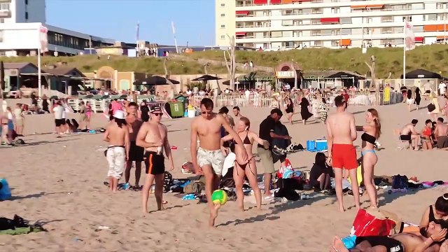 [4K]☀️Bikini Beach Walking Tour Netherlands (Amsterdam 2024) #dailymotion #hot #girl #foryou #lates